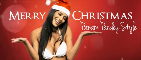 poonam pandey,jingle bells,jingle boobs  పండగను కూడా బూతాడాల్సిందే!